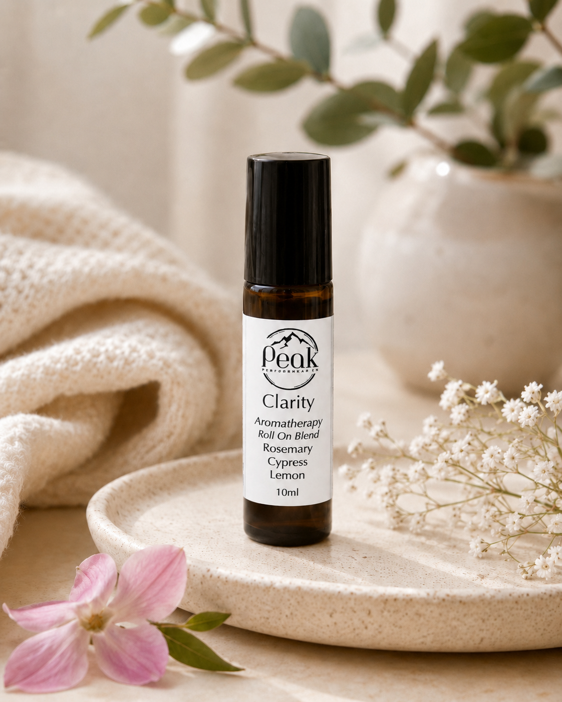 Flower essence drops, wellbeing spray and aromatherapy roll-on collection norfolk